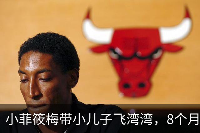 小菲筱梅带小儿子飞湾湾，8个月宝宝好可爱，箖箖又高又帅，篮球打的好